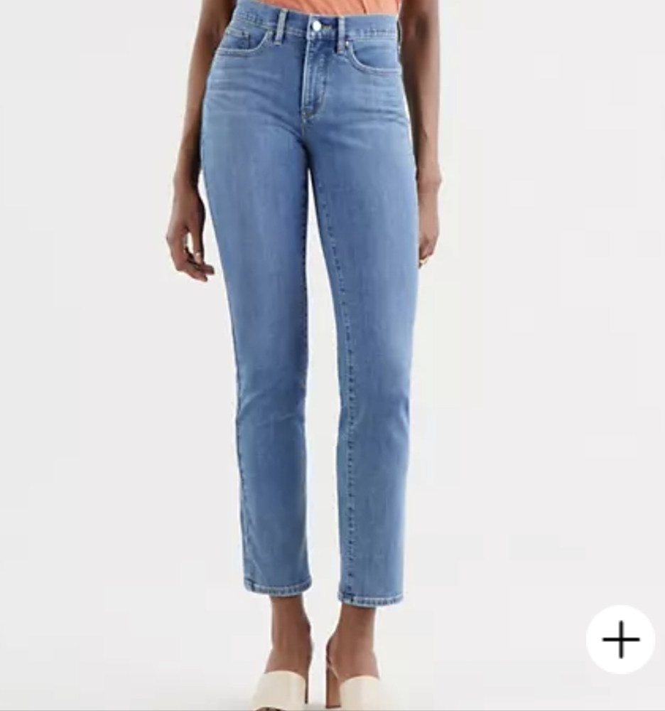 Levi's Shaping Straight Jeans